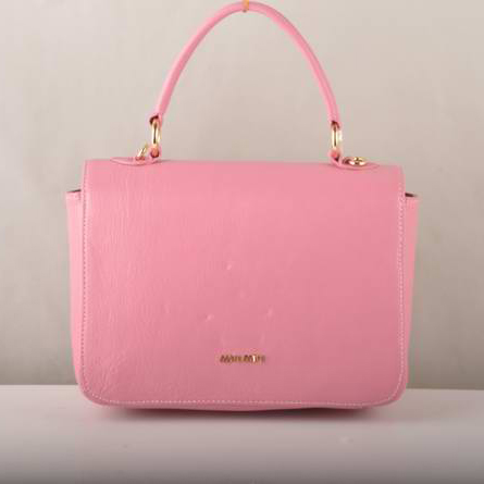 7428 Miu Miu Tote Flap Borse in pelle di vitello rosa 7428